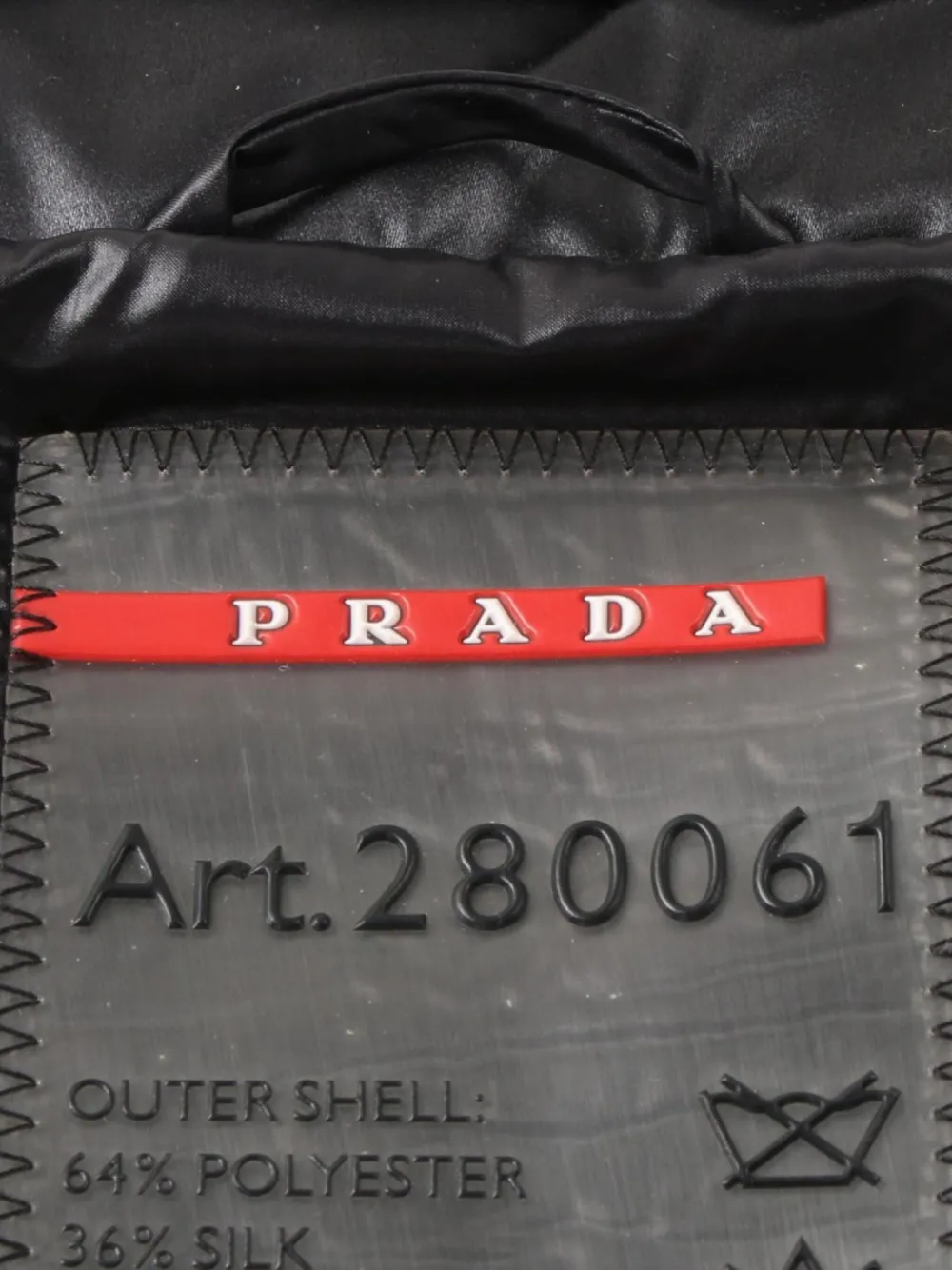 Pre-owned Prada 00's Quilted Puffer Jacket