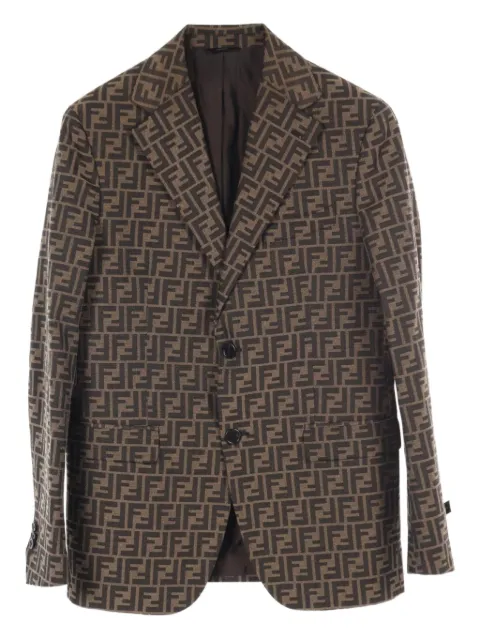 Fendi Pre-Owned 2020s Zucca blazer