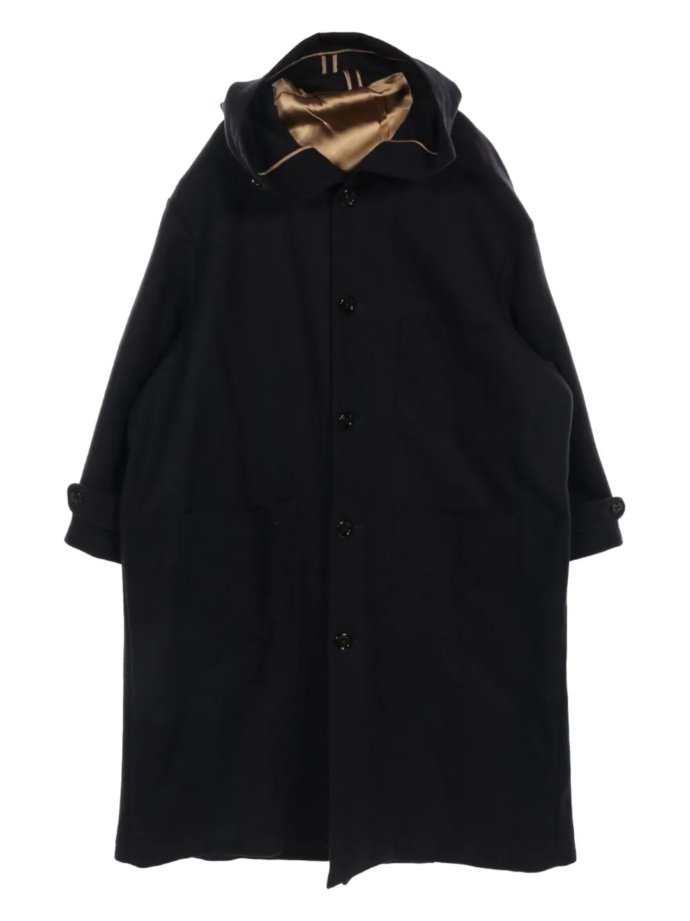 Gucci Pre-Owned abrigo con capucha 2010 | azul | Image 1
