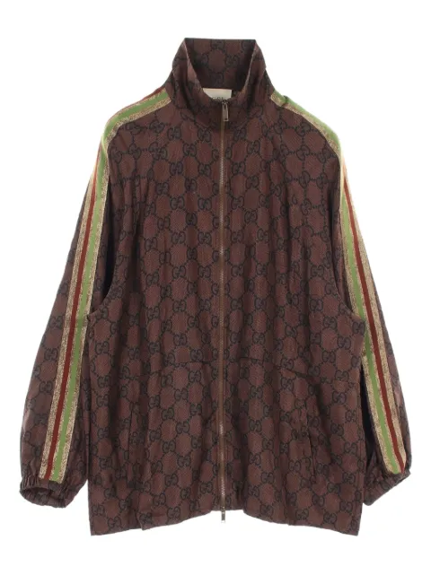 Gucci Pre-Owned chamarra deportiva GG Supreme 2000