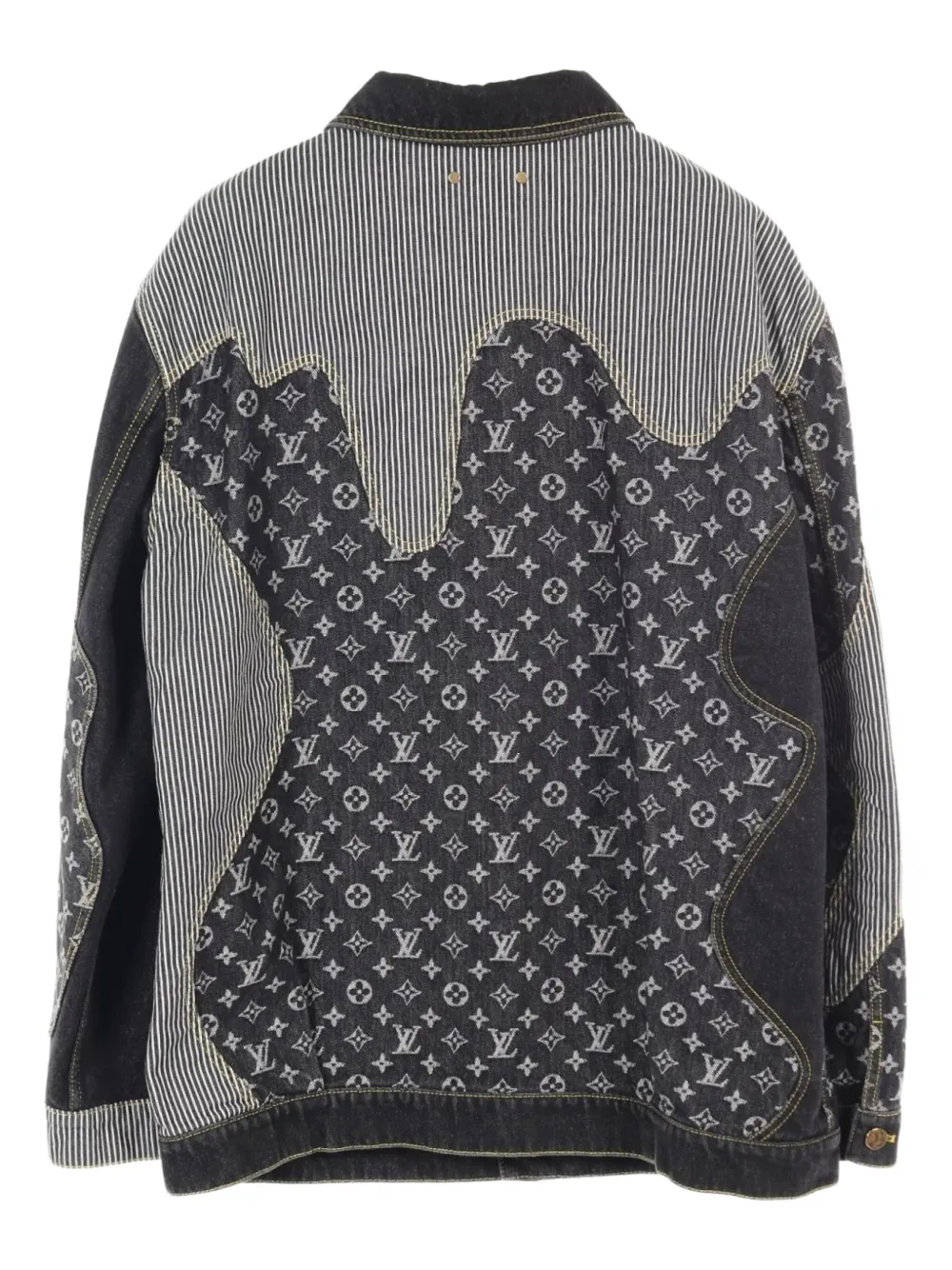Louis Vuitton Pre-Owned chamarra de mezclilla Crazy 2010 en colaboración con Nigo | Image 2