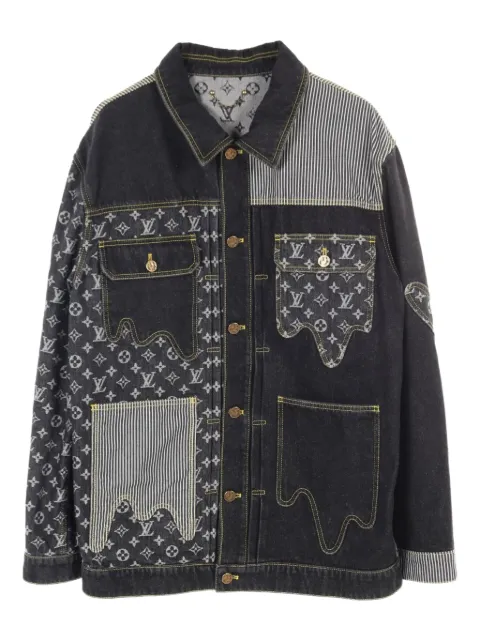 Louis Vuitton Pre-Owned x Nigo 2010s monogram Crazy denim jacket