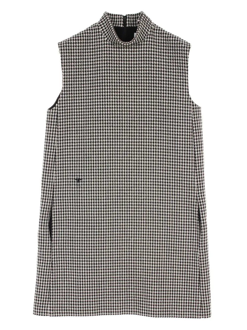 Christian Dior Pre-Owned 2010s Bee embroidery dress - ブラック Christian Dior Pre-Owned 2010s Bee embroidery dress - ブラック