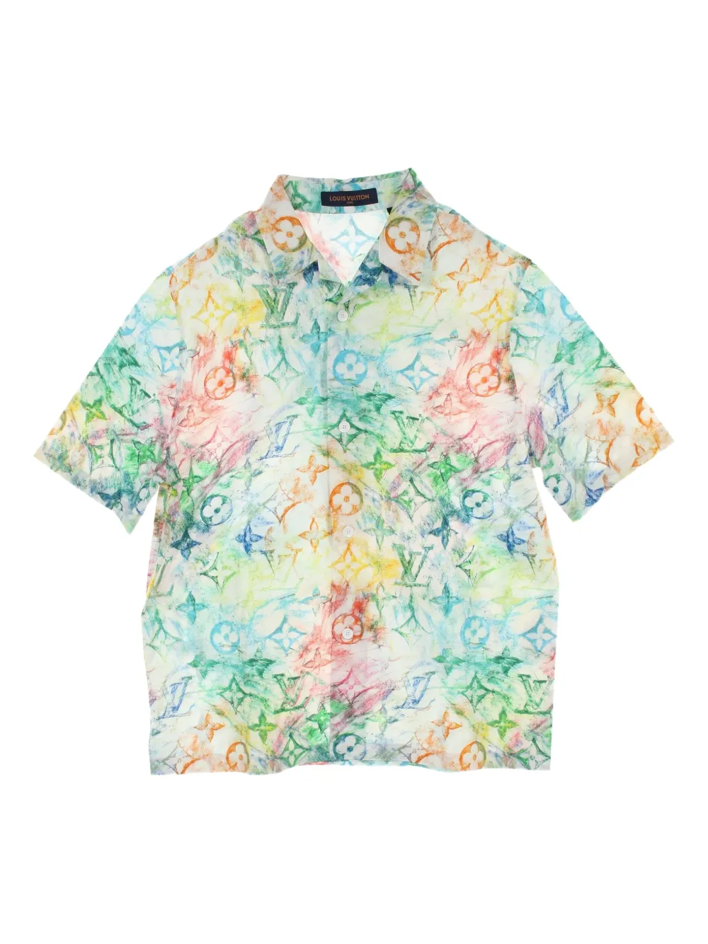 Louis Vuitton Pre-Owned camisa de algodón 2010 | verde | Image 1