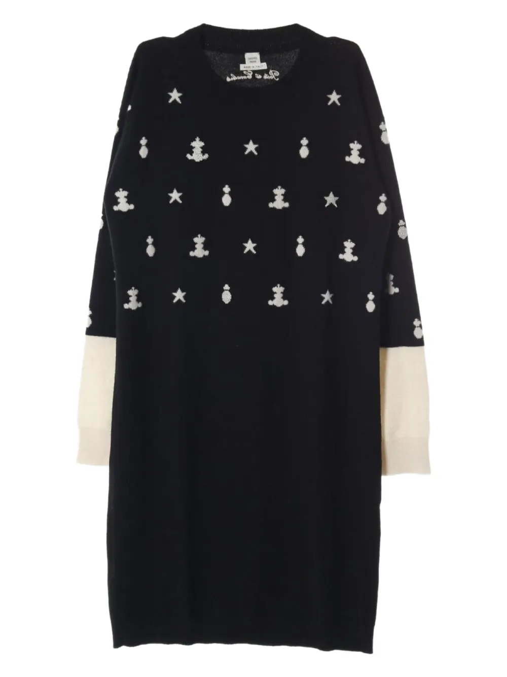 Hermès Pre-Owned robe mi-longue Poste et Cavalerie années 10 | noir | Image 1