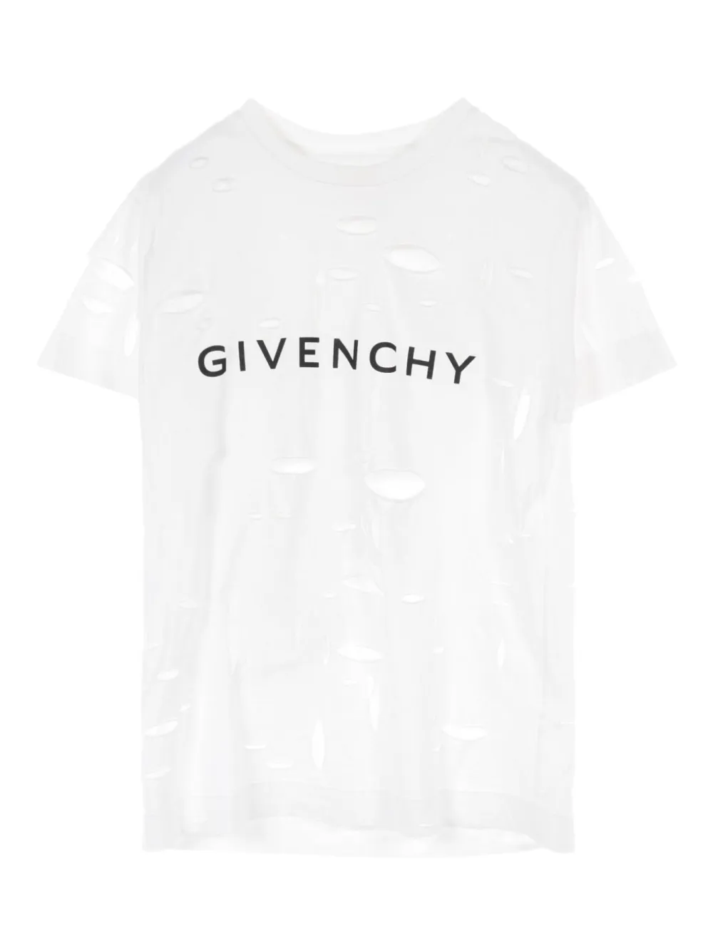 Givenchy Pre-Owned 2010s cotton T-shirt | White | Image 1