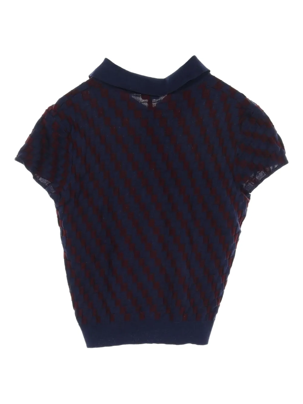 Loewe Pre-Owned 2000s knitted polo top | Image 2