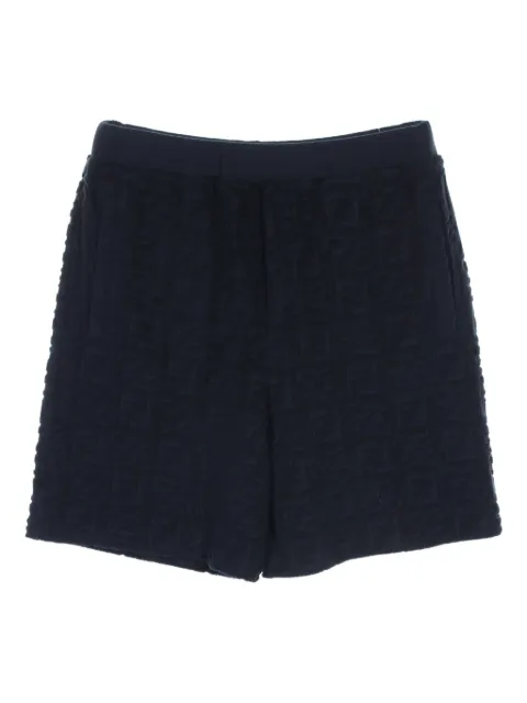Fendi Pre-Owned shorts con logo FF en jacquard 2010