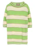 Gucci Pre-Owned 2010s GG striped jumper - Green