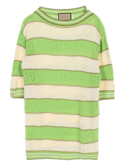 Gucci Pre-Owned 2010s GG striped jumper