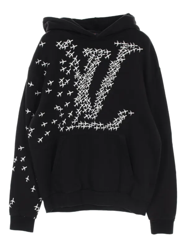 Louis Vuitton Pre-Owned 2010s Cotton Sweatshirt Black