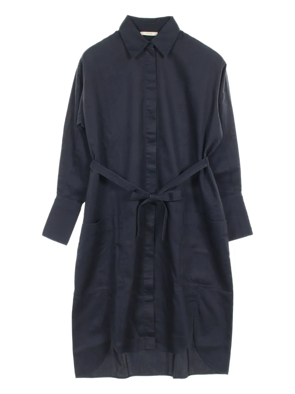 Céline Pre-Owned 2010s シャツドレス - ブルー Céline Pre-Owned 2010s シャツドレス - ブルー