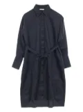 Celine Pre-Owned 2010s cotton shirt dress - Blue