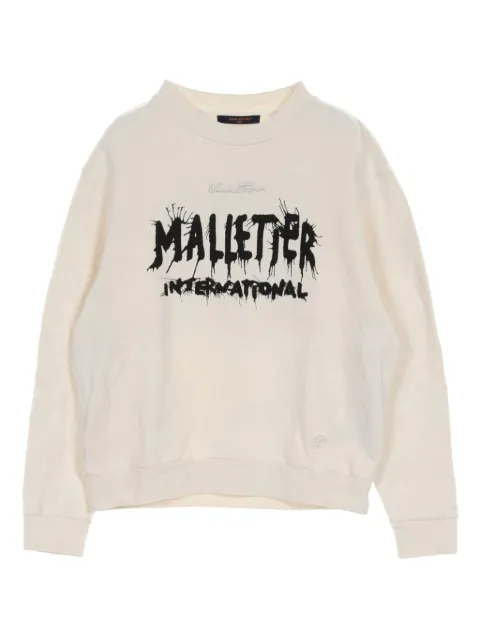 Louis Vuitton Pre-Owned 2010s cotton sweatshirt 
