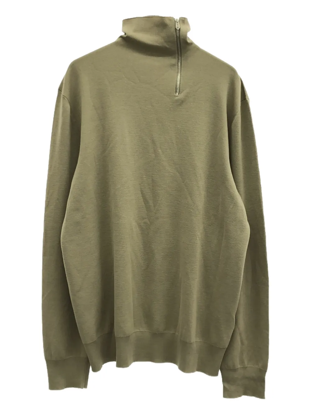 2000s half-zip wool sweater