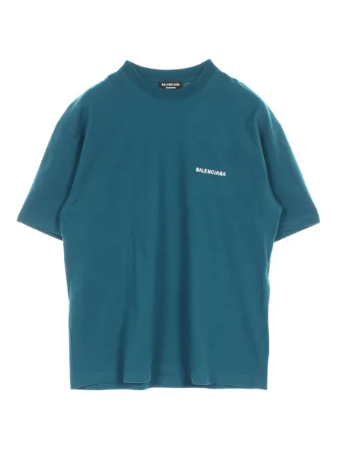 Balenciaga Pre-Owned playera con logo estampado 2010