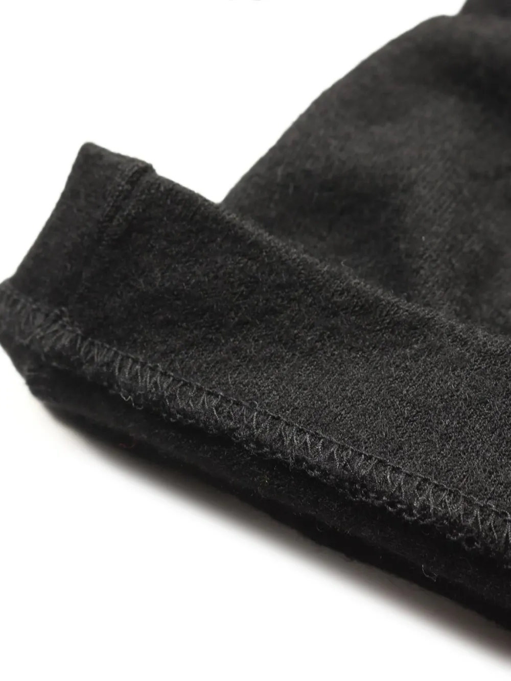 Pre-owned Comme Des Garçons 2010s Sailor-collar Wool Sweater In Black