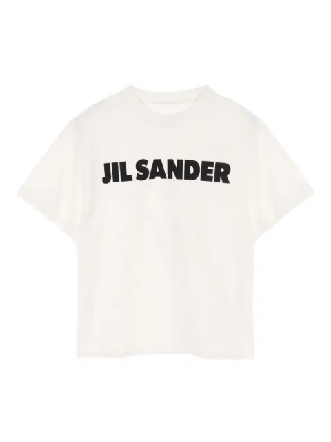 Jil Sander Pre-Owned playera con logo estampado 2000