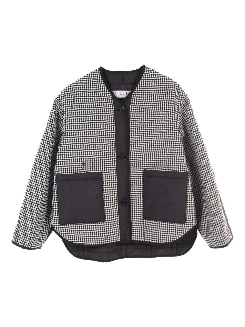 Pre-owned Dior Bee 羊毛混纺夹克（2010年代典藏款）