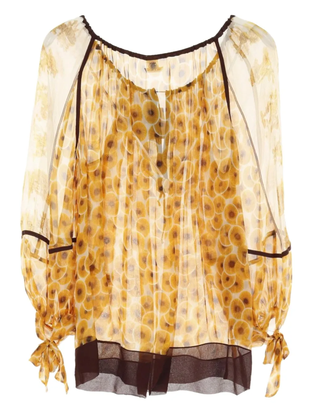 Hermès Pre-Owned 10's silk blouse | Image 2