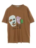 Christian Dior Pre-Owned x Travis Scott 2010s cotton t-shirt - Brown