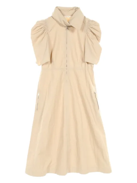 Céline Pre-Owned 2010s half-zip midi dress 