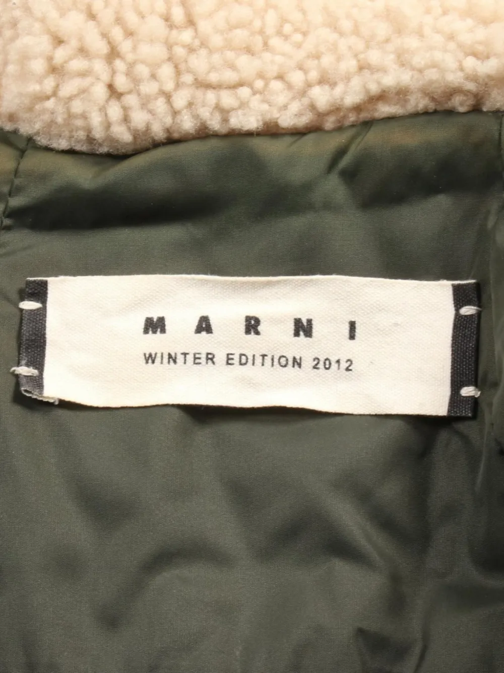 Pre-owned Marni 绗缝羽绒外套(2000年代典藏款)