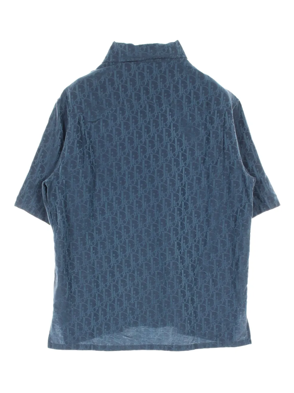 Christian Dior Pre-Owned camisa de seda Oblique 2000 | Estilos de archivo | Image 2