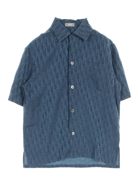 Christian Dior Pre-Owned 2000s Oblique silk shirt