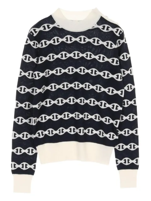 Hermès Pre-Owned 2020s Chaîne d'Ancre knit cashmere