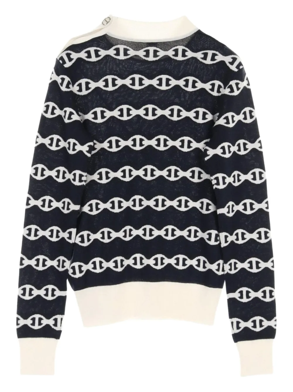 Hermès Pre-Owned pull Chaîne d'Ancre en cachemire (années 2020) | Image 2