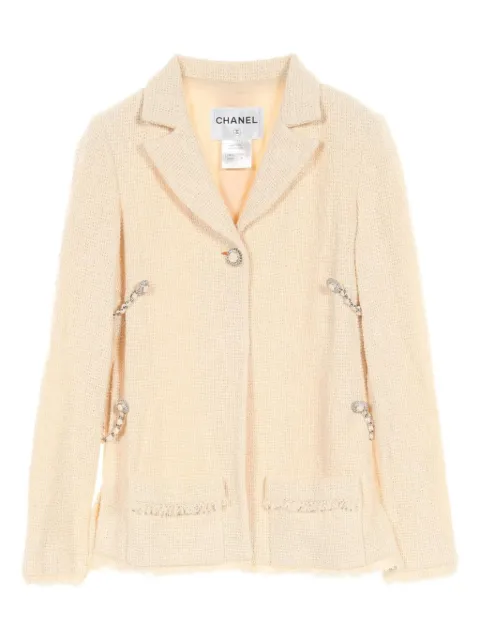 CHANEL Pre-Owned 1986-1988 tweed jacket