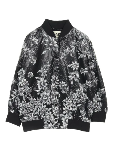 Fendi Pre-Owned 2010s floral-print bomber jacket