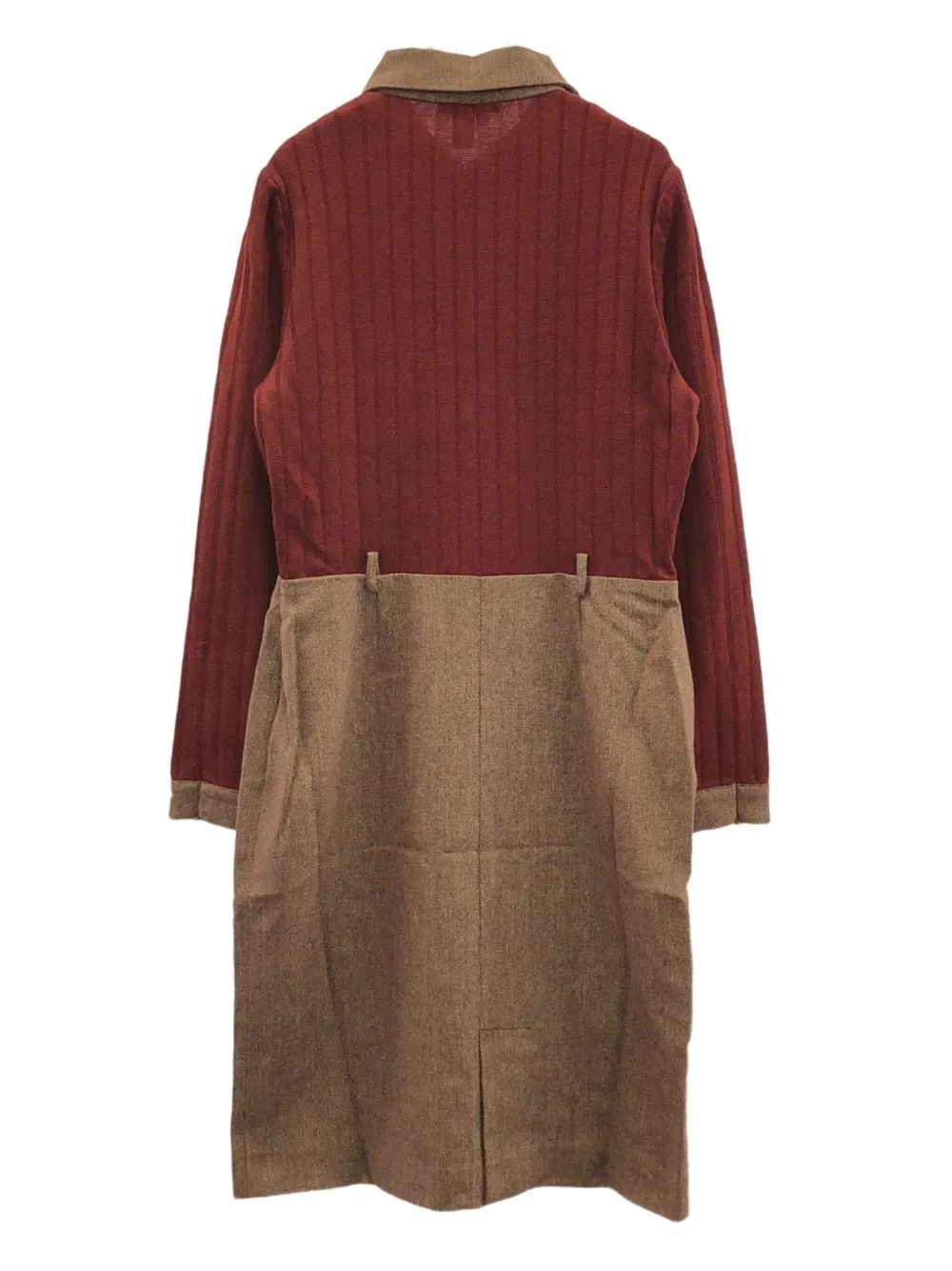 Céline Pre-Owned 2010s gebreide wollen jurk - Rood