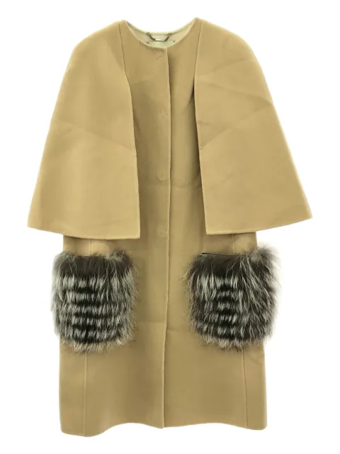 Fendi Pre-Owned 2010s cape coat