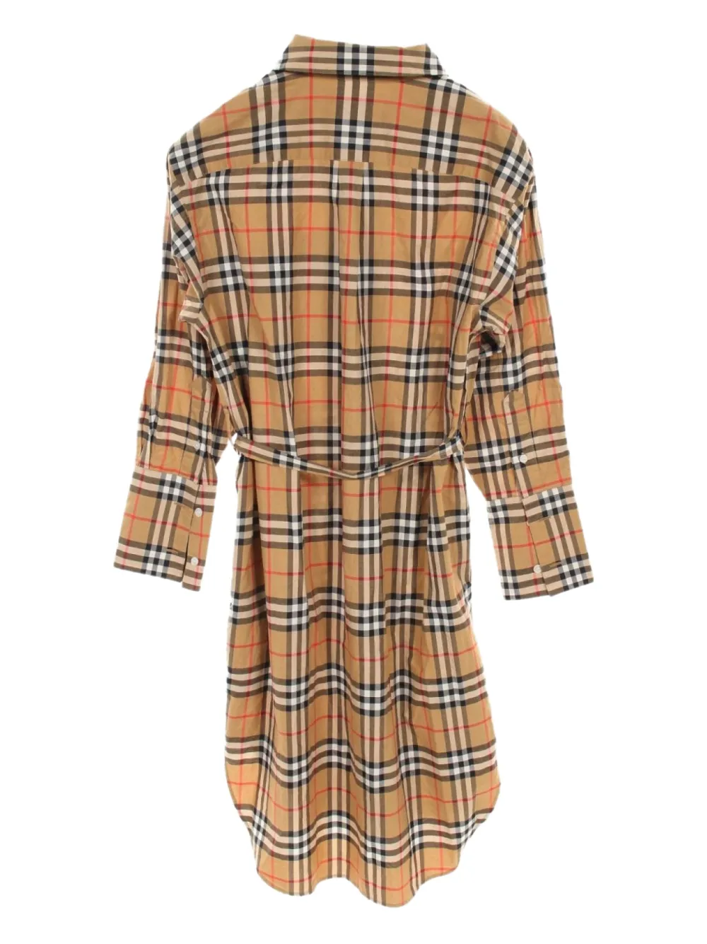 Burberry Pre-Owned 2000s Vintage Check jurk - Beige