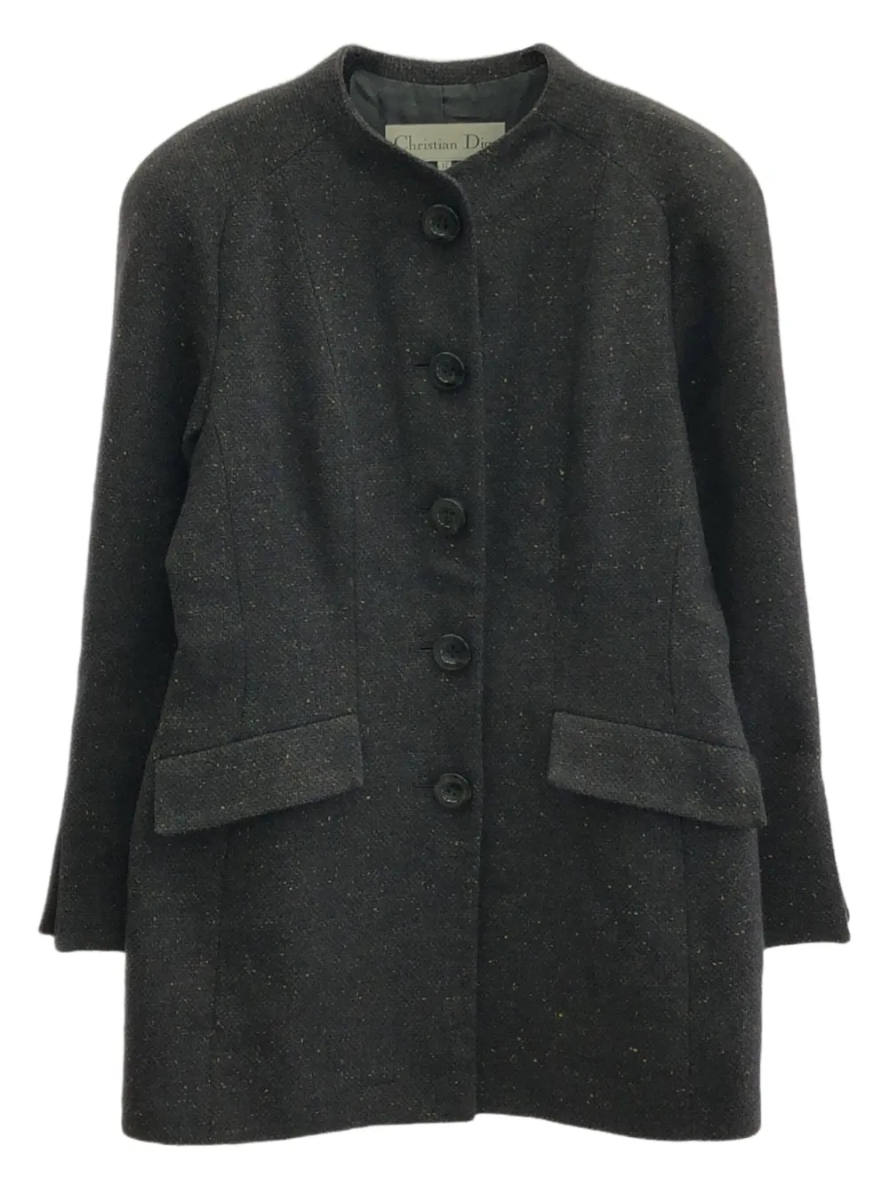 Christian Dior Pre-Owned 2000s ボタン ジャケット - グレー Christian Dior Pre-Owned 2000s ボタン ジャケット - グレー