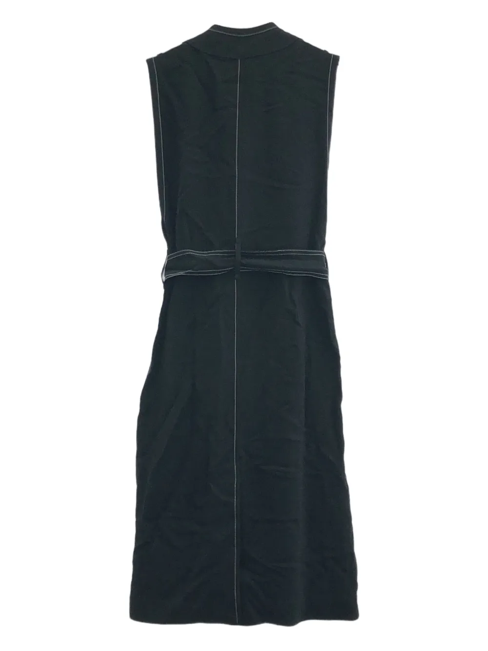 Burberry Pre-Owned 2000s mouwloze jurk - Zwart