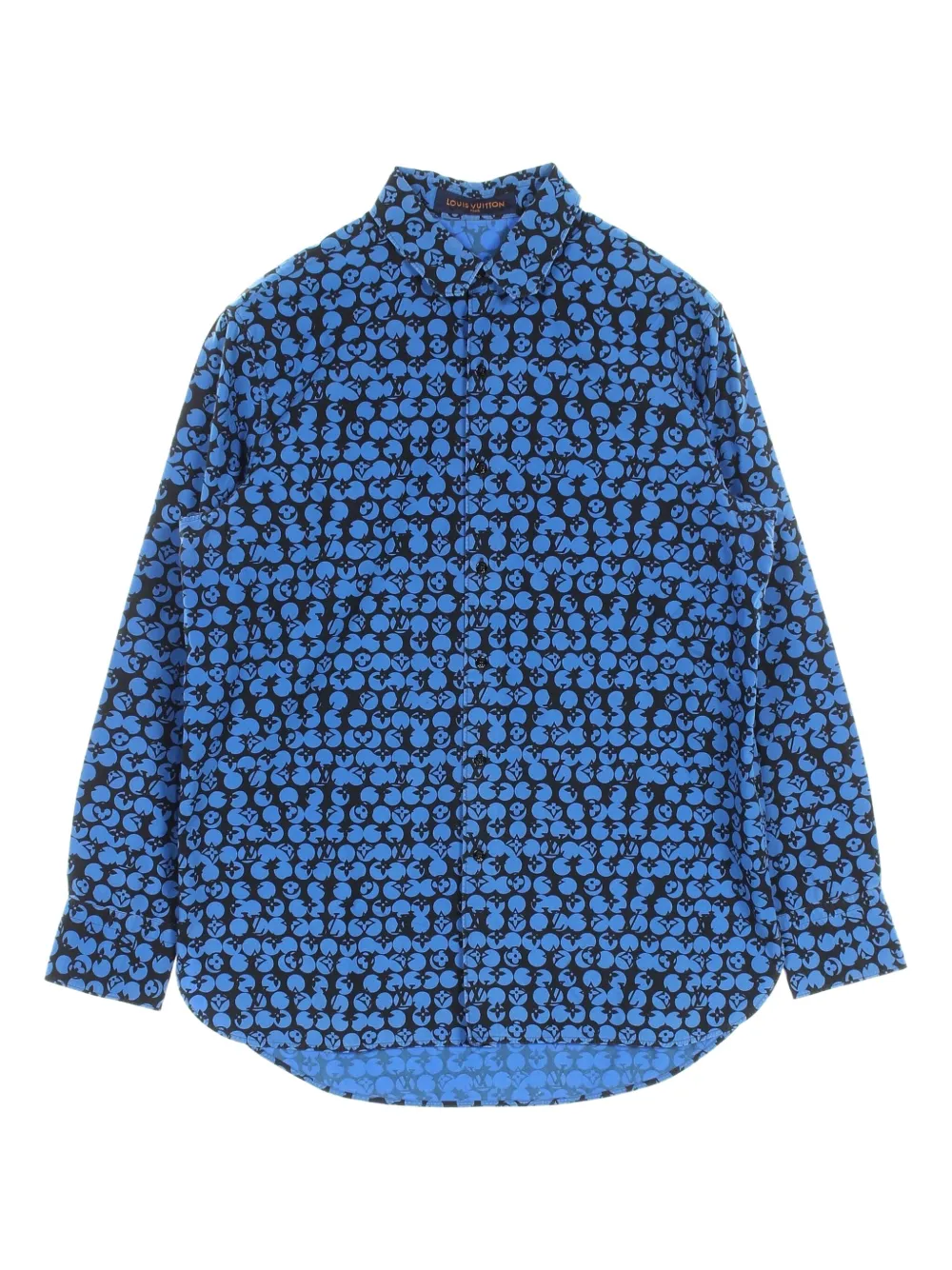 Louis Vuitton Pre-Owned camisa a rayas 2000 | azul | Image 1