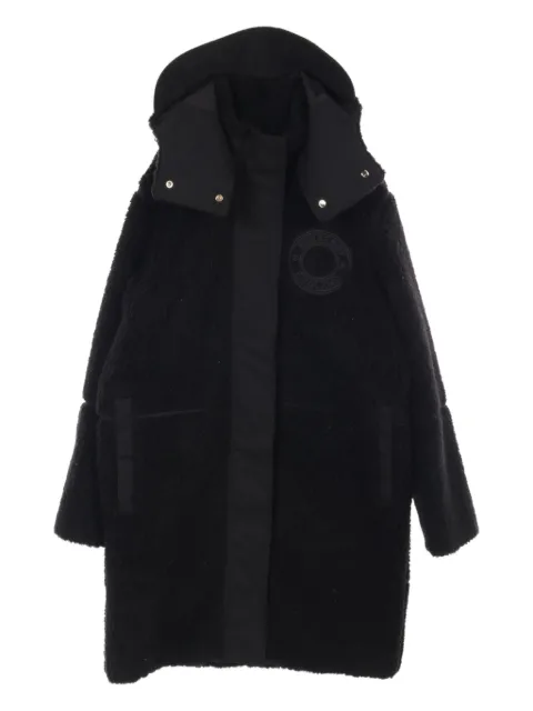 Burberry Pre-Owned 2010s fleece-textured coat