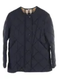 Burberry Pre-Owned 2000s diamond-quilted jacket - Blue