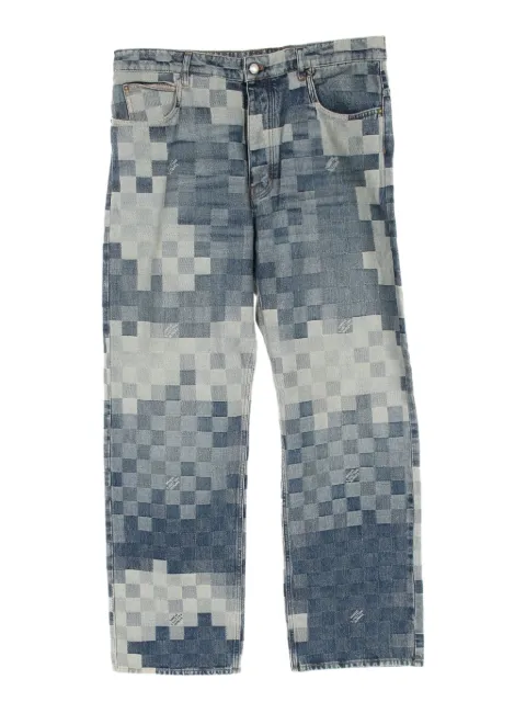Louis Vuitton Pre-Owned 2020s Damier jeans
