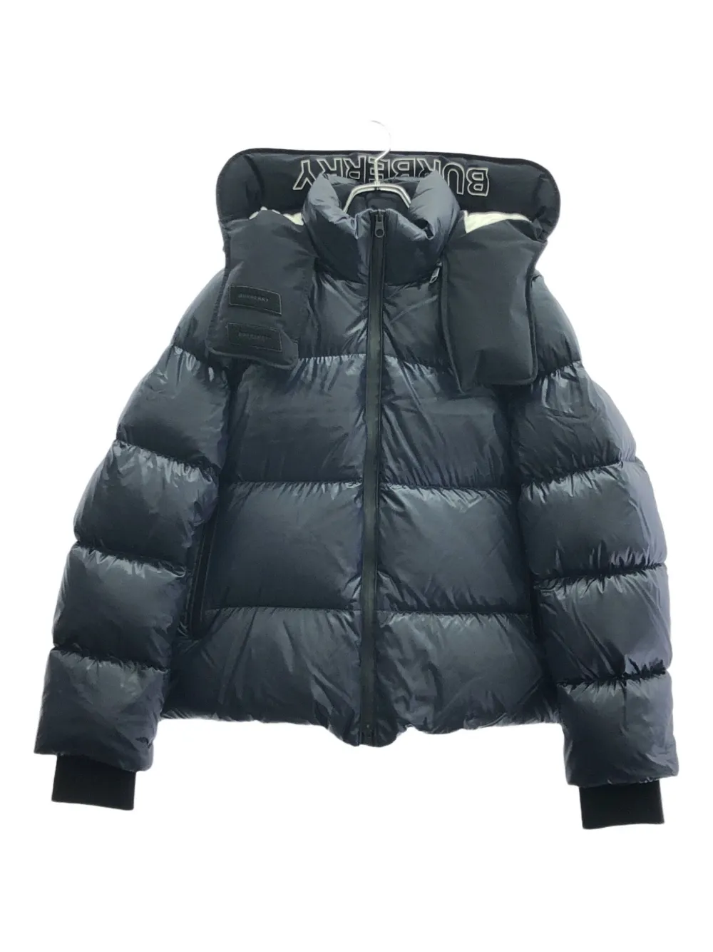 Burberry Pre-Owned 2020s quilted down jacket | Blue | Image 1