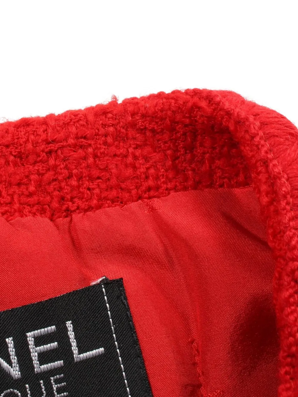Pre-owned Chanel 1986-1988 Collarless Tweed Coat