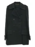 Gucci Pre-Owned 2000s double-breasted coat - Black
