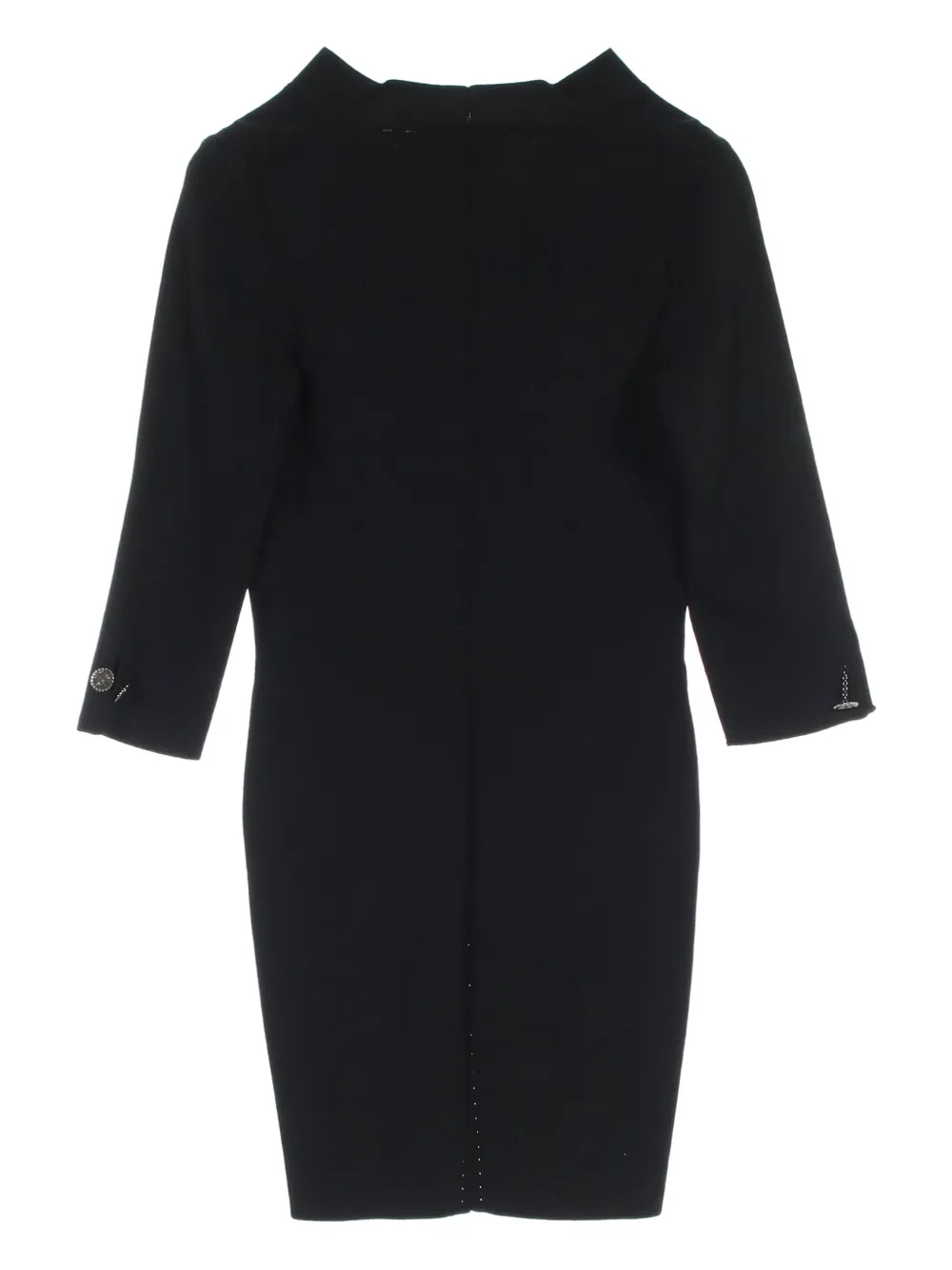 CHANEL Pre-Owned 1986-1988 high-low hem cardigan | Image 2