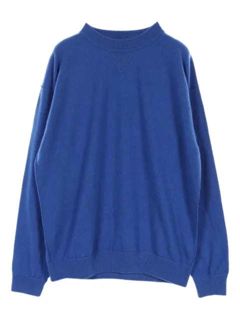Louis Vuitton Pre-Owned 2020s logo-patch jumper 