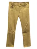 Louis Vuitton Pre-Owned 2000s cotton trousers - Gold