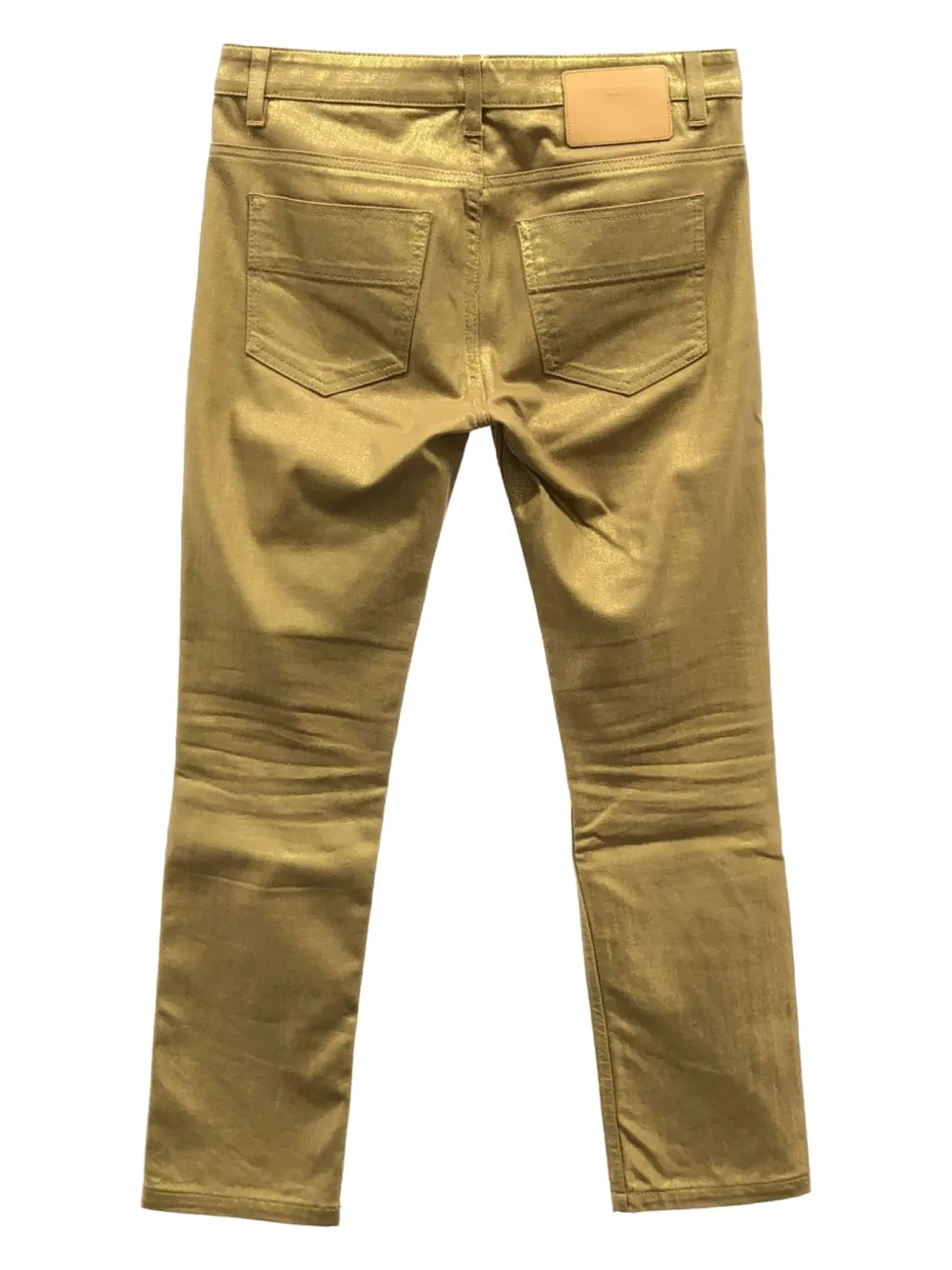 Louis Vuitton Pre-Owned 2000s katoenen broek - Goud
