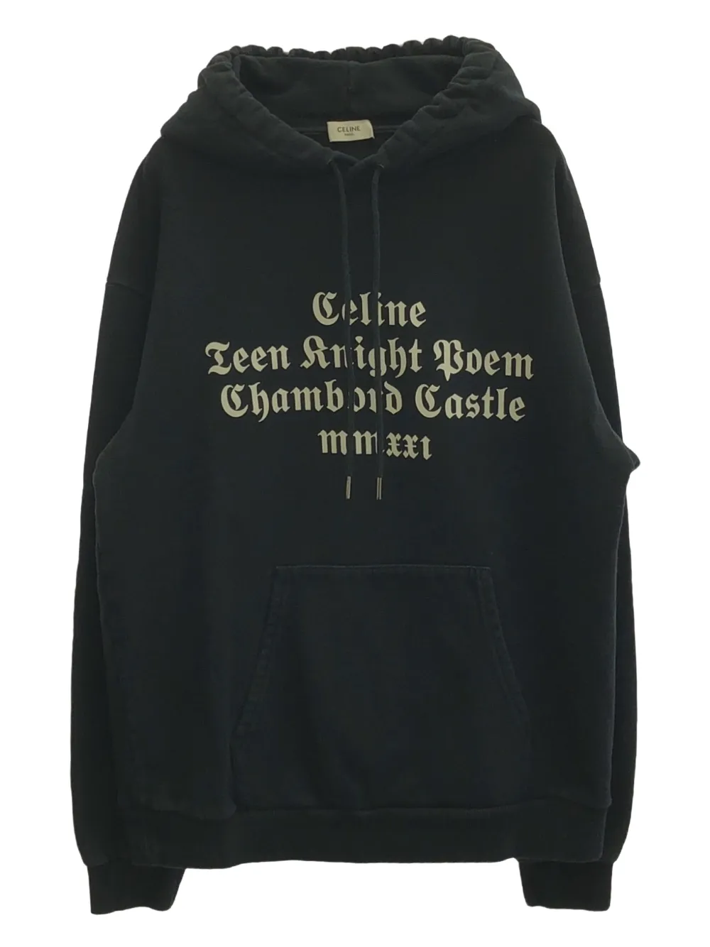 Céline Pre-Owned 2000s コットン パーカー - ブラック Céline Pre-Owned 2000s コットン パーカー - ブラック